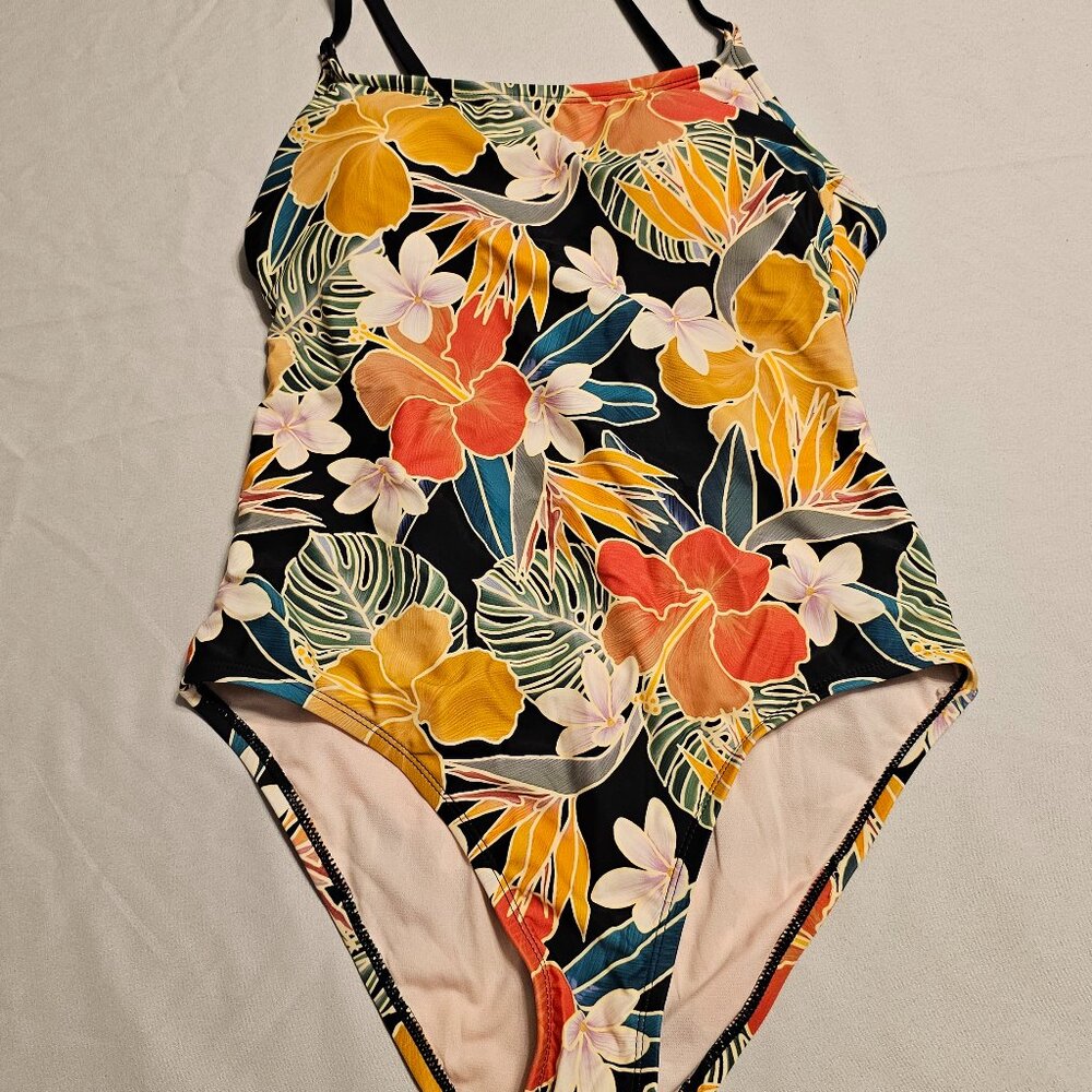 Floral Hurley One Piece Swimsuit
